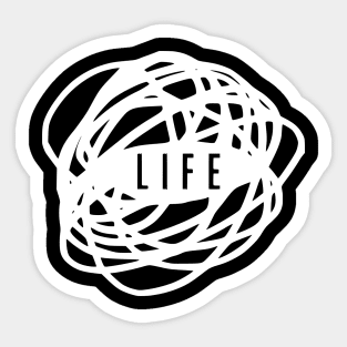 Life is a Mess Sticker